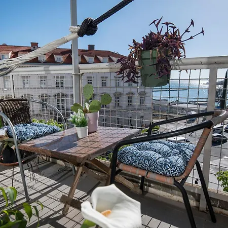 아파트 Sea View Centar Xxl 스플리트